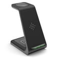 thumbnail image 1 of Fast Charging 3 in 1 Wireless Charger For iWatch  11 Pro Max X XR XS Max, 1 of 15