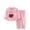 1Pink99, variant on Girl's Outfits Sets Cute Long Sleeve Crewneck Cartoon Top Pants Two Piece Outfit Home Fuzzy Set Holiday Vacation Soft Breathable Clothes Sets