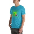 thumbnail image 4 of Unisex t-shirt (Heather Aqua, XS), 4 of 6