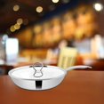 thumbnail image 2 of Triplica High Grade Stainless Steel Frypan With Stainless Steel Lid, 26 Cm - Silver, 1 Liters, 2 of 2