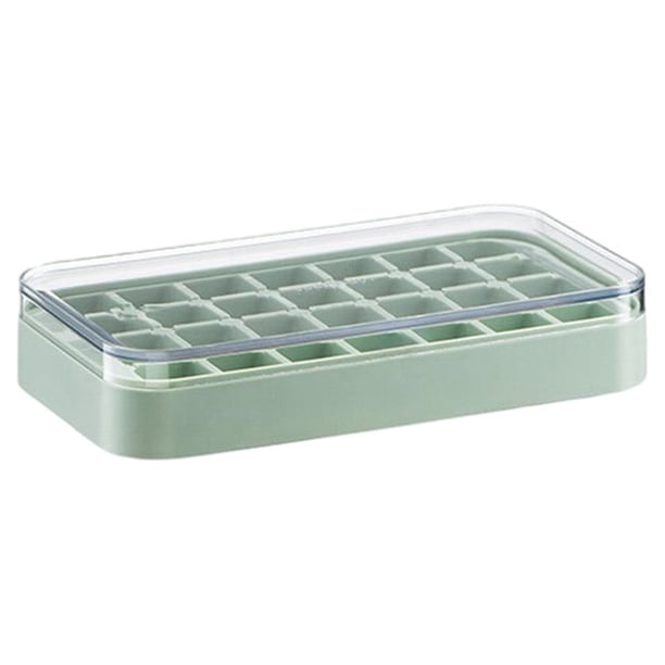 Bewildely Molde de esfera de cubitos de hielo, bandeja reutilizable antiadherente de múltiples rejillas con tapa, moldes para hacer vino a Cocina y Comedor Plaza Verde