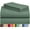 7-tree Moss Green, variant on 4 PC Full Size Sheet Set Bed Sheets Deep Pockets Wrinkle Free Cooling Bed Sheets Machine Washable Hotel Bedding Silky Soft - White Full