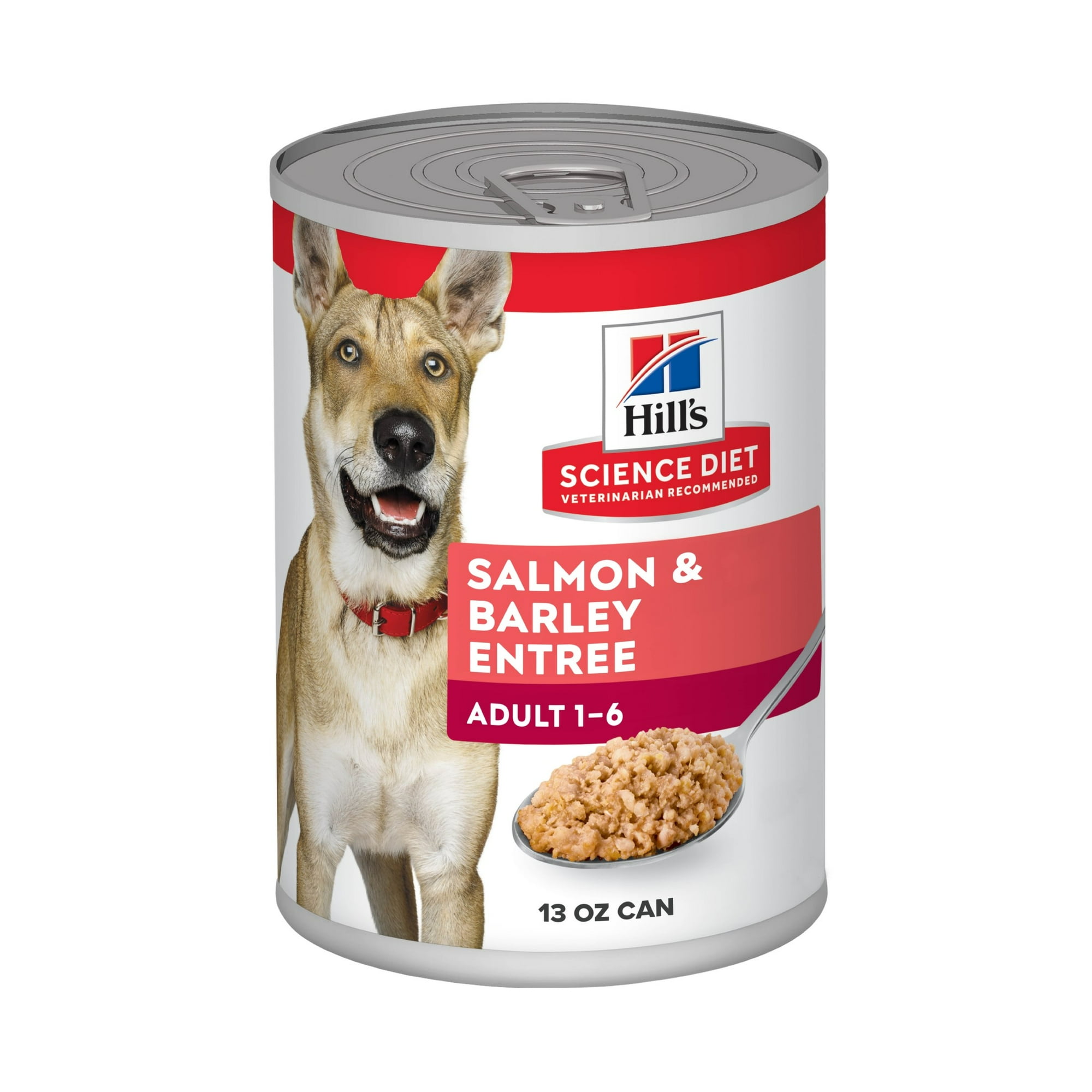 Hill's Science Diet Salmon & Barley Entree Wet Dog Food, 13oz Can 12pk