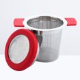 thumbnail image 5 of FOLOYORI 1Pack Cylindrical Stainless Steel Tea Infuser for Loose-Leaf Tea and Tea Drinker Gadget, 5 of 8