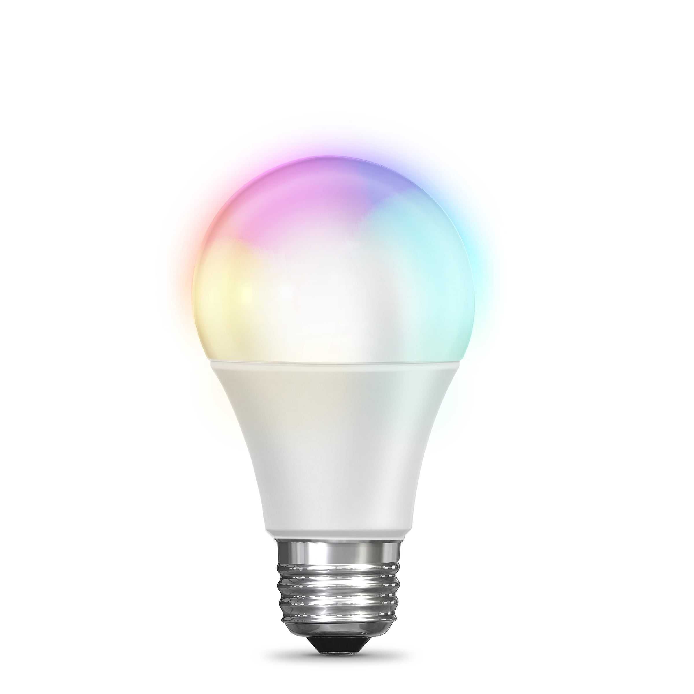 Feit Electric Smart LED 9 Watt (60 Watt Equiv) Color Changing Light Bulb, A19, E26, Dim 6 Pack