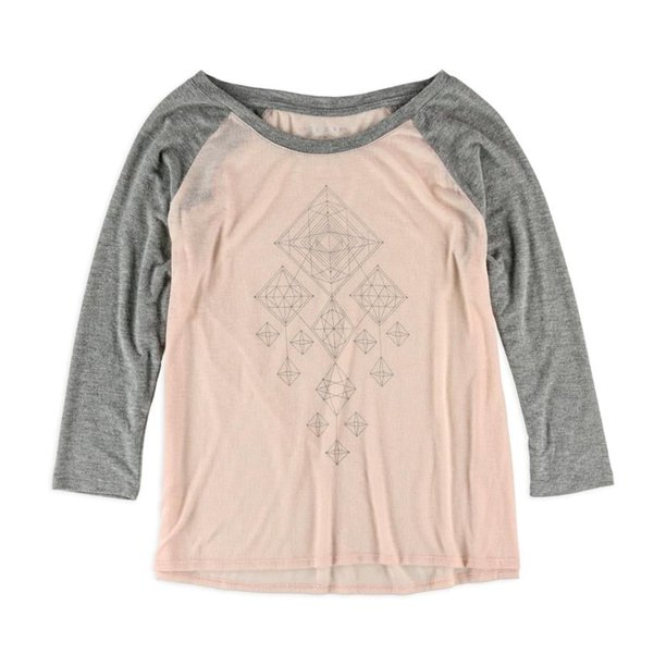 Aeropostale - Camiseta de dormir para mujer, diseño de atrapasueños, color rosa, extragrande