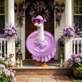 thumbnail image 2 of sruoe Summer Porch Goose Outfits, Goose Outfits Sets, Outdoor Goose Outfits, Lawn Goose Clothing, 23 Inch Geese Statue Clothes for Yard Patio Lawns Decoration, Set of 5, 2 of 6