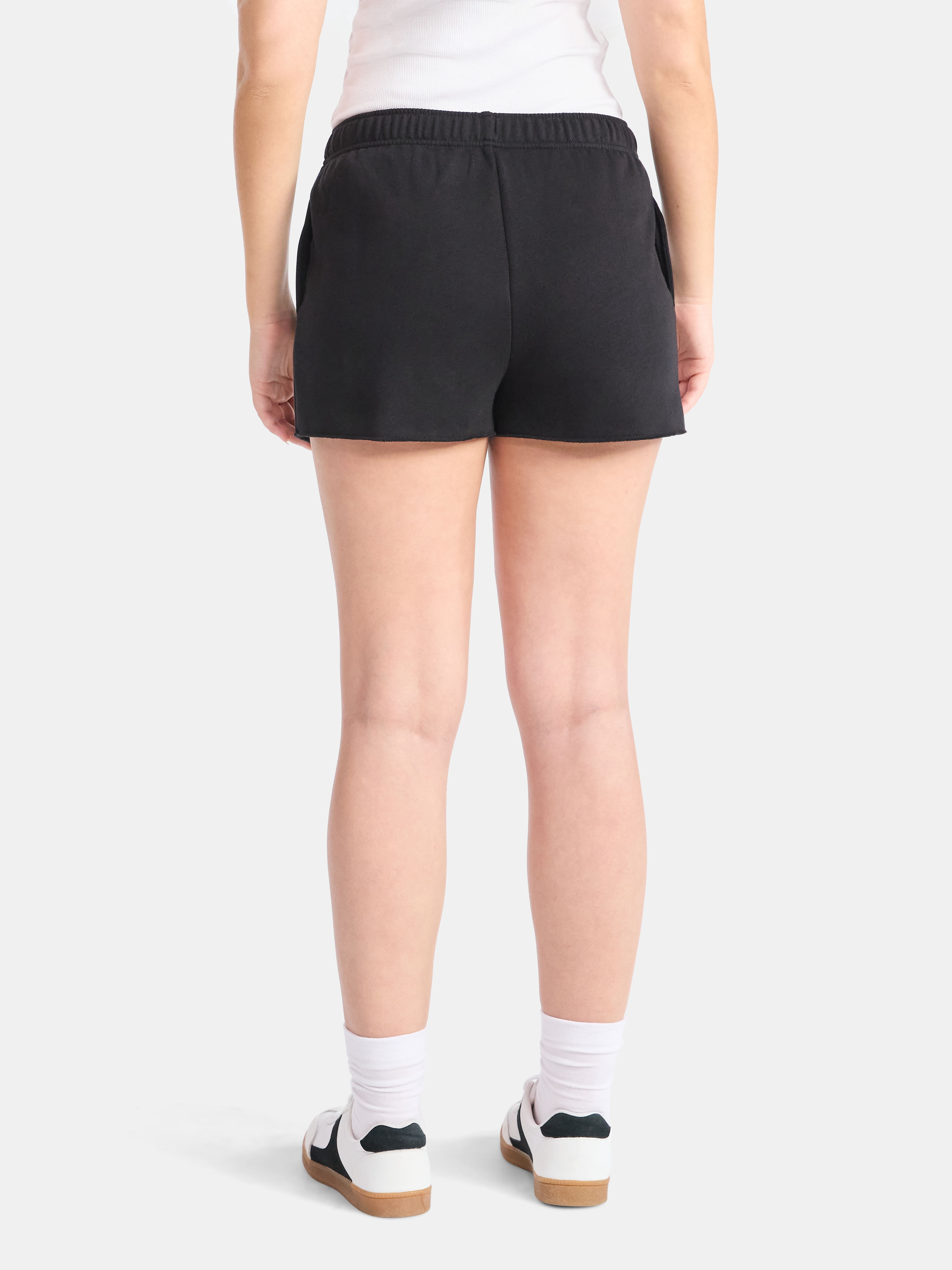 No Boundaries Fleece Foldover Shorts, 2'' Inseam, Women’s