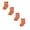 Orange3 4PCS, variant on 4Pack Halloween Socks for Women, Fall Slipper Socks, Cozy Home Socks Soft Winter Warm Thick Sleeping Socks, Holiday Gifts for Women Mom Wife Grandma