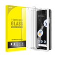thumbnail image 1 of xixishop Screen Protector for Google Pixel 7, Tempered Glass Film with Easy Installation Tool, Fingerprint Compatible, HD Clear, 3-Pack, 1 of 1