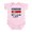Petal Pink, variant on CafePress - Soccer Flag Costa Rica Infant Bodysuit - Baby Light Bodysuit, Size Newborn - 24 Months