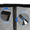 thumbnail image 3 of COVERS&ALL Magnetic Screen Door, Made of 6 Oz Black Mesh Resistant to Abrasion (72" W x 80" H), 3 of 4