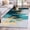 Green, variant on 3'x5' Area Rugs, Abstract Teal Green Indoor Outdoor Area Rug for Living Room Bedroom, White Gold Textured Art Washable Bathroom Rugs Kitchen Floor Carpet Mats Home Decor Aesthetic