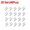 20Set (40PCS), variant on 50/10PCS Self Tapping Screw Layer Plate Holder Wardrobe Septum Brackets Fixed Screw Shelf Support Pegs with Non-Slip Sleeve