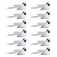 thumbnail image 2 of 12 piezas de pájaros artificiales de simulación con clip de espuma realista, plumas artificiales, pequeñas figuras de pájaros para decoración de bodas, 2 of 8