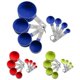 thumbnail image 2 of 8pcs/set Stainless Steel Handle Measuring Spoons Baking Cooking Scale Scoop, 2 of 4