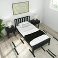 thumbnail image 6 of Plank+Beam Scandinavian Twin Bed Frame with Headboard, Solid Wood Platform Bed for Adults, 6 of 9