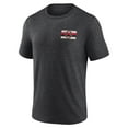 thumbnail image 2 of Men's  Charcoal Ottawa Senators Earnest Will Tri-Blend T-Shirt, 2 of 3