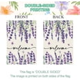 thumbnail image 6 of Summer Welcome Floral House Flag 28x40 Inch Double Sided Summer Large Yard Flag Spring Outside Outdoor Seasonal Burlap Flowers Flags Home Patio Decoration, 6 of 6