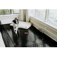 thumbnail image 2 of G-Floor 5' x 10' Polyvinyl Ceramic Pet Friendly Carpet Protector for Dogs and Cats - Midnight Black, 2 of 5