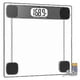 thumbnail image 1 of Body Weight Scale Digital Bathroom Scale Personal Scale, LCD Display Batteries and Tape Measure Included, 180kg, 1 of 5