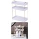 thumbnail image 5 of estante de almacenamiento de encimera Estante De Almacenamiento Para Encimera, Sólido, Duradero, Apilable Para Comedor Al Aire Libre, Cocina, 3 Capas, Blanco Magideal estante de almacenamiento de encimera, 5 of 7