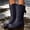 Black, variant on FRSASU Women's Mid Calf Rain Boots Waterproof Gardening Boots Lightweight Portable Garden Shoes Pink