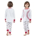 thumbnail image 1 of Conjunto de pijamas de invierno para niños, ropa de dormir para Halloween, Navidad, elfo, Santa Claus, dibujos animados, 1 of 4