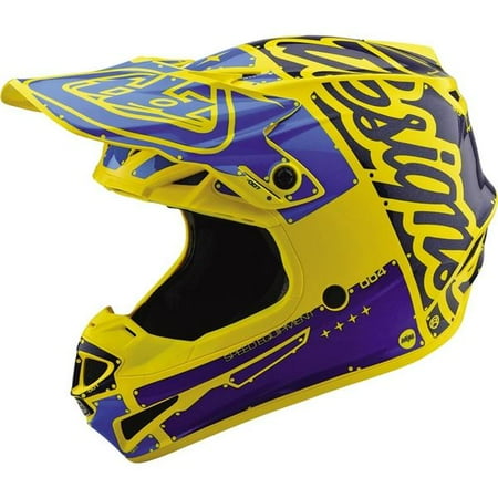 Troy Aikman Signed Helmet - Troy Lee Designs SE4 Polyacrylite Factory Helmet