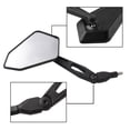 thumbnail image 4 of Danhjin Motorcycle Mirrors Motorcycle Mirrors Motorcycle Modified Accessories Motorcycle Mirrors for Handlebars Motorcycle Cool Mirrors Plastic Case Nylon Rods Two-Piece Set, 4 of 6