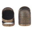 thumbnail image 4 of Dedal de costura ajustable, Protector de dedo, Pin de escudo de Metal, agujas, herramientas de bricolaje, accesorios para manualidades, 4 Uds., 4 of 5