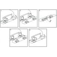 thumbnail image 6 of 2F1R6-04 Slow Close Plastic Round Top Mount Toilet Seat with Adjustable Release and Clean Hinge, 6 of 6