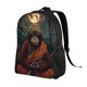thumbnail image 2 of Easygdp Banana Leaf Meditating Gorilla Mochila Versátil y Elegante: Comodidad, Almacenaje y Durabilidad para la Universidad, Trabajo, Viajes y Uso Diario, 2 of 8