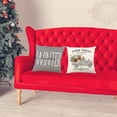 thumbnail image 4 of Christmas Pillow Covers 4pcs 18in Pillow Case for Sofa Car Christmas Decoration Gifts, 4 of 17