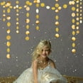 thumbnail image 3 of Cheerland Garland Golden Party Decorations, Glitter Polka Dots, 52 Ft, 3 of 6