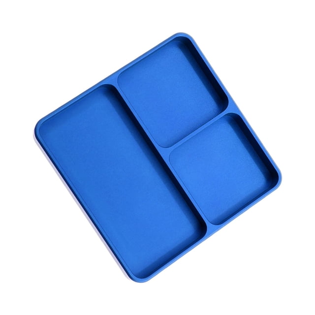 Piezas magnéticas de acero inoxidable tazón bandeja reparación Azul Zulema tazón de plato de hardware