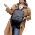 thumbnail image 1 of xiaxaixu Sac à Dos en Cuir PU pour Femmes avec Bandoulière Réglable, Poche Anti-Vol Imperméable, 1 of 5