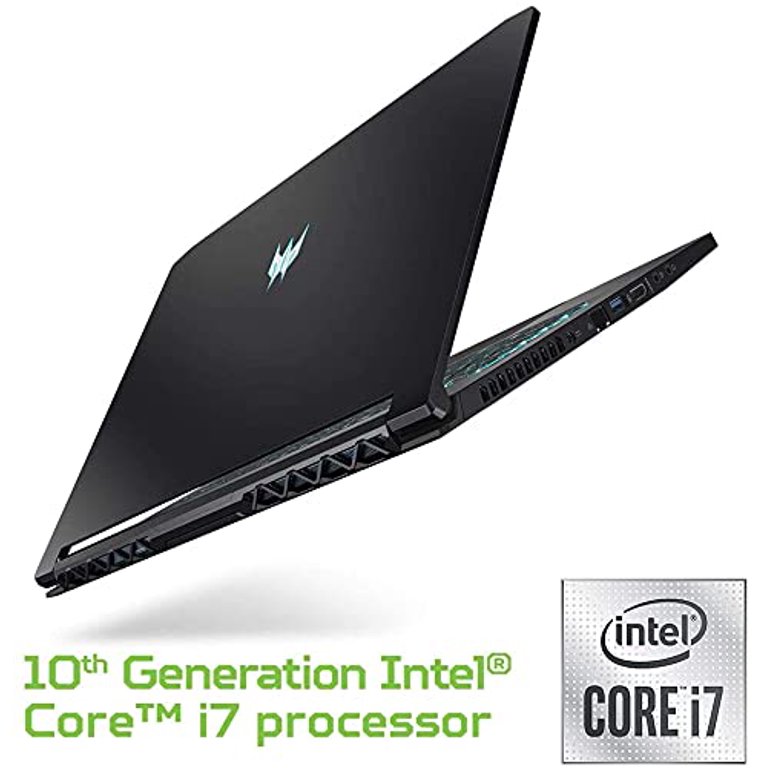 2021 Newest Acer Predator Triton 500 Gaming Laptop, 15.6" FHD NVIDIA G-SYNC Display 300Hz, Intel Core i7-10750H, GeForce RTX 2070 Super, 32GB DDR4 RAM, NVMe SSD, Wi-Fi 6, RGB Backlit -