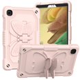 thumbnail image 2 of Dteck with Shoulder Strap Case for Samsung Galaxy Tab A7 Lite 8.7-inch SM-T220 T225 (2021),Shockproof Rugged Rubber 3-Layers Protection Butterfly Case Kids Friendly Kickstand Cover,Pink, 2 of 8