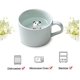 thumbnail image 4 of Keramiska muggar för kaffe, mjölk, te, 3D-djurformad frukostmugg, bästa presenten för morgondrickande, bröllop, födelsedagspresenter, 4 of 5