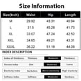 thumbnail image 3 of LWavelet Mens Waffle Knit Lounge Pants Elastic Waist Drawstring Casual Pants Deep Red 2XL, 3 of 4