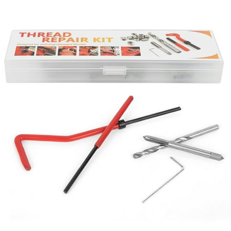 

2024 25Pcs Thread Repair Insert Kit M4 with Transparent Plastic Box for Processing Machinery