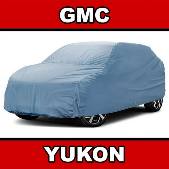 iCarCover Fits [GMC Yukon] 2001 2002 2003 2004 2005 2006 For Automobiles Waterproof Full Exterior Hail Snow Indoor Outdoor Protection Heavy Duty Custom SUV Vehicle Car Cover