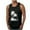 Black, variant on Dovford Men's Beach Tank Tops Funny Palm Tree Print Graphic Tee Shirts Casual Sleeveless Muscle T-Shirt Trendy Clothes 2024