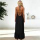 thumbnail image 3 of Faldas Largas de las Mujeres de la Ropa de Cama Se Sienten Sueltas Casual Doblado con Pliegues Falda de Suspensión Ajustable, Ropa de Dormir para el Hogar, 3 of 7