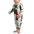 thumbnail image 2 of Onlypjs Family Matching Christmas Pajamas Set – Festive Holiday Sleepwear for Women, Men & Couples – Cozy Tree & Snowflake Print, 2 of 5