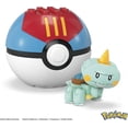 thumbnail image 3 of MEGA Pokémon Chewtle Building Toy Kit, Poseable Action Figure with Poké Ball - 22 Pieces, 3 of 6