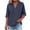 Navy, variant on T Shirts for Women 2026 Summer Cotton Linen Half Sleeve V Neck Split Dressy Casual Office Work Tshirt Blouse
