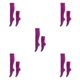 thumbnail image 1 of Calcetines holgados Sonducket duraderos 2 piezas color morado, 1 of 6