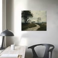 thumbnail image 4 of Cottage - Classic Countryside Art Print 20x16 Unframed - Serene Rural Wall Decor, 4 of 6